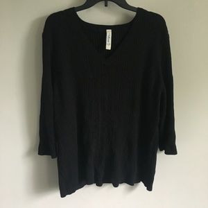 Cozy black sweater